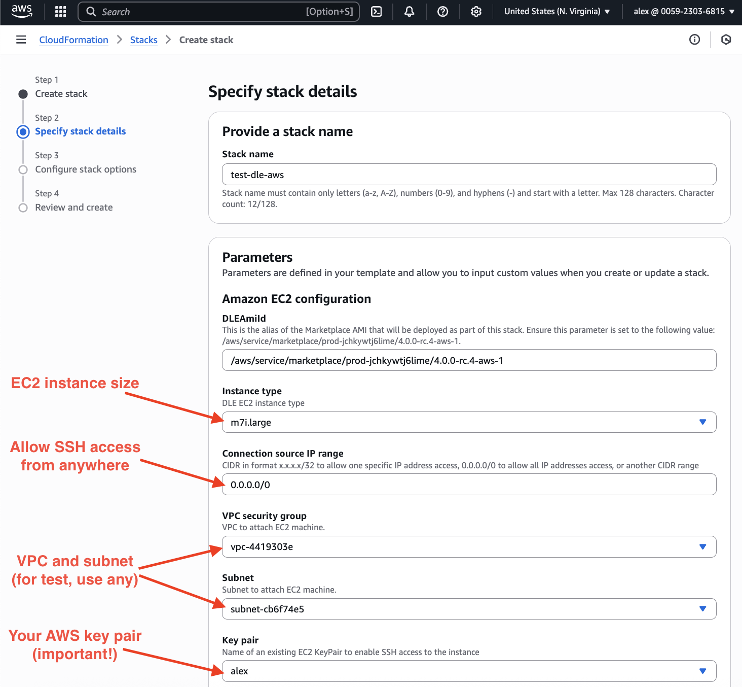 DBLab Engine in AWS Marketplace: step 7